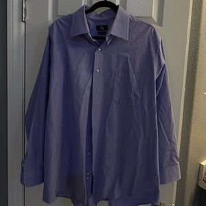 Calvin Klein Men's Lavender Dress Shirt